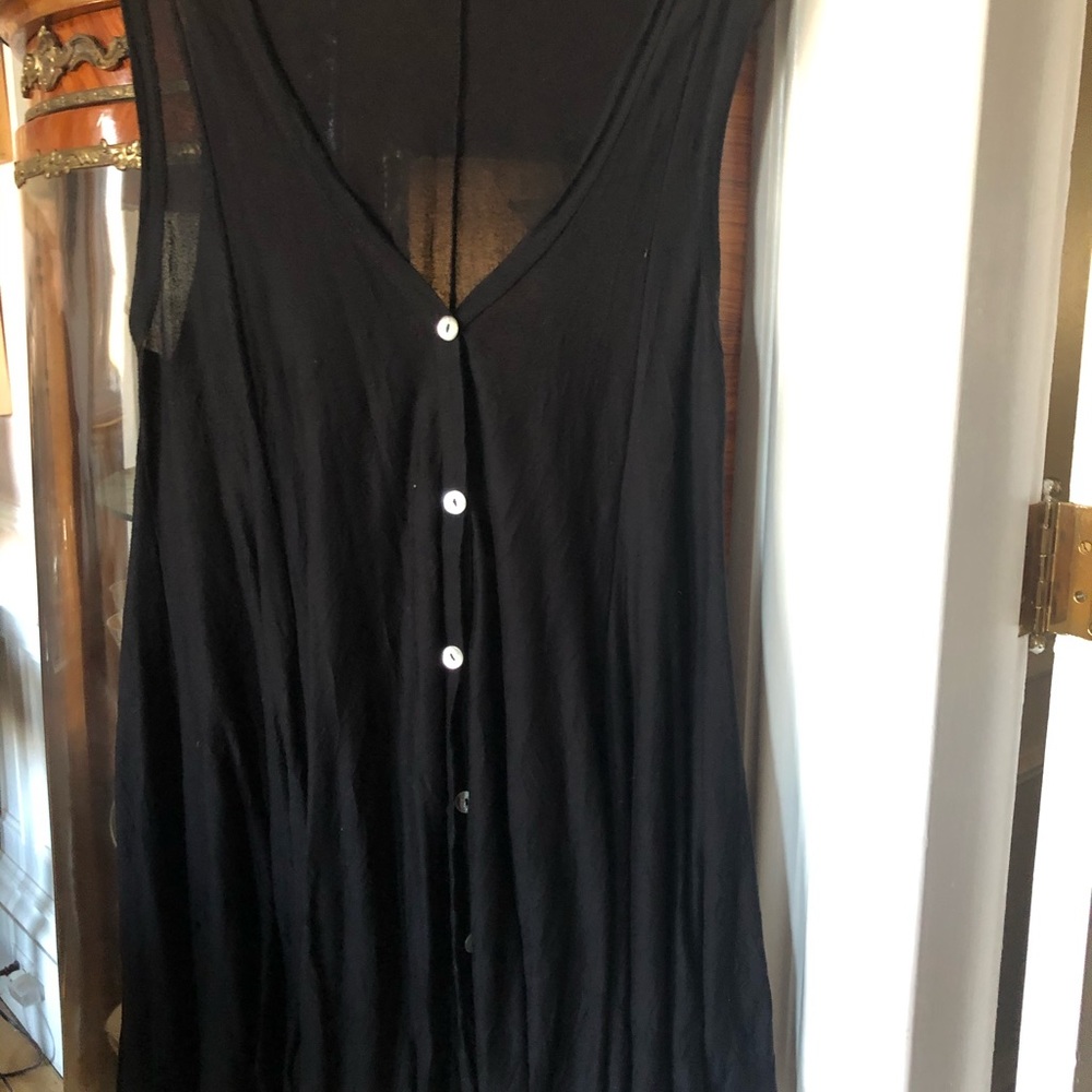 Long lovely jacket without sleeves